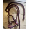 - Marque inconnue - Licols Et Longes>licol + longe bordeaux poney