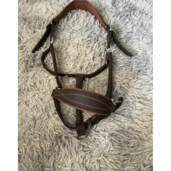 licol cuir marron*Decathlon Clearance