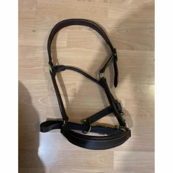 - Marque inconnue - Licols Et Longes>licol cuir marron