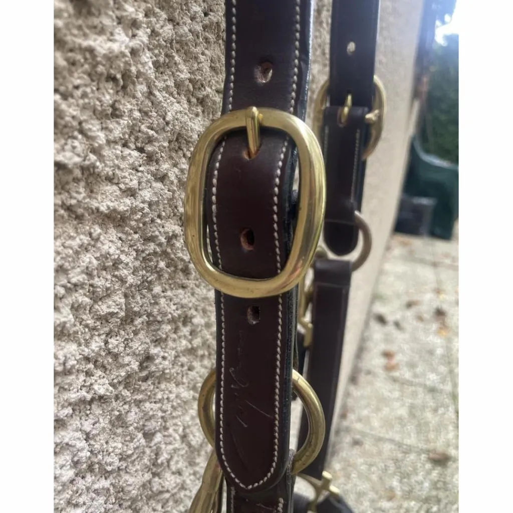 Dy'on Licols Et Longes>Licol en cuir DYON collection