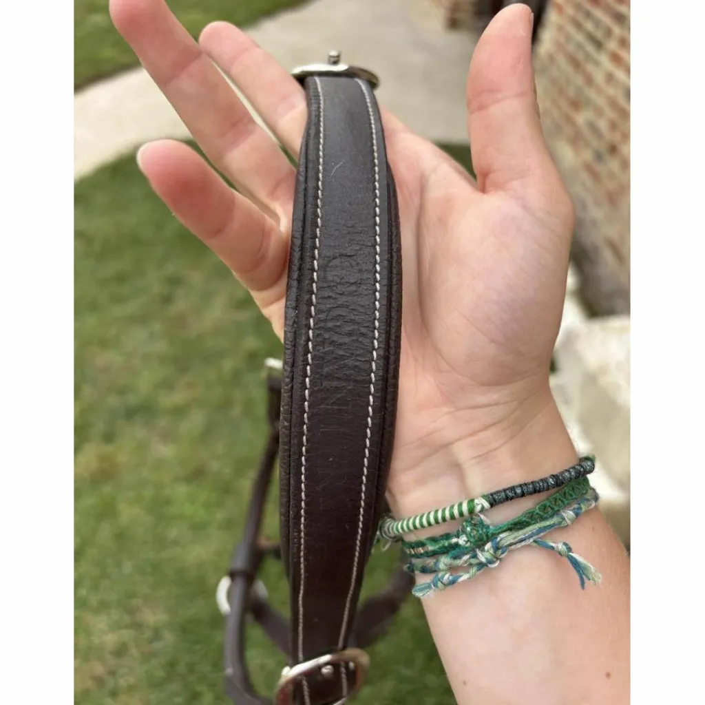 Licol en cuir et corde*Canter