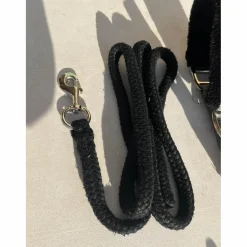 Showmaster Licols Et Longes>Licol kaki moumoute noire