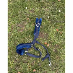 licol moumoute bleu taille cob*Equitheme Outlet