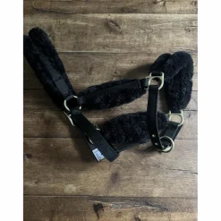 Licol noir et doré en mouton*Fouganza Outlet