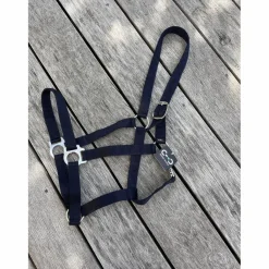 Riding World Licols Et Longes>licol taille cheval bleu marine