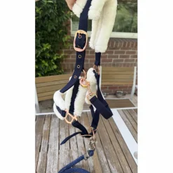 Licol taille poney, avec moumoute et boucles en rose gold*Norton Online