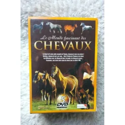 - Marque inconnue - Livres>Lot de 5 DVD le monde fascinant des chevaux