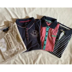 Harcour Polos / Tshirts Équitation>Lot de 4 polos (HV polo, , euro star)