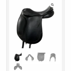 Magnifique selle de dressage Corona II 17.5*Passier New