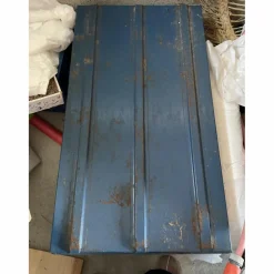 - Marque inconnue - Malles>malles de rangement en acier bleu