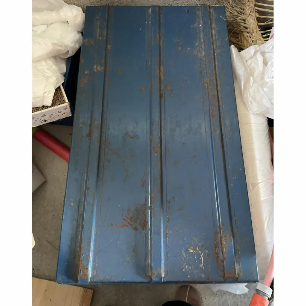 - Marque inconnue - Malles>malles de rangement en acier bleu