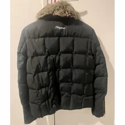 Kingsland Manteaux, Vestes Et Doudounes>Manteau noir col mouton taille S