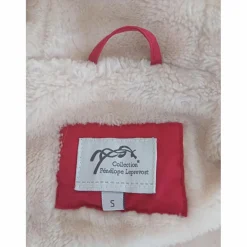 Manteau Pénélope rouge*Penelope Leprevost