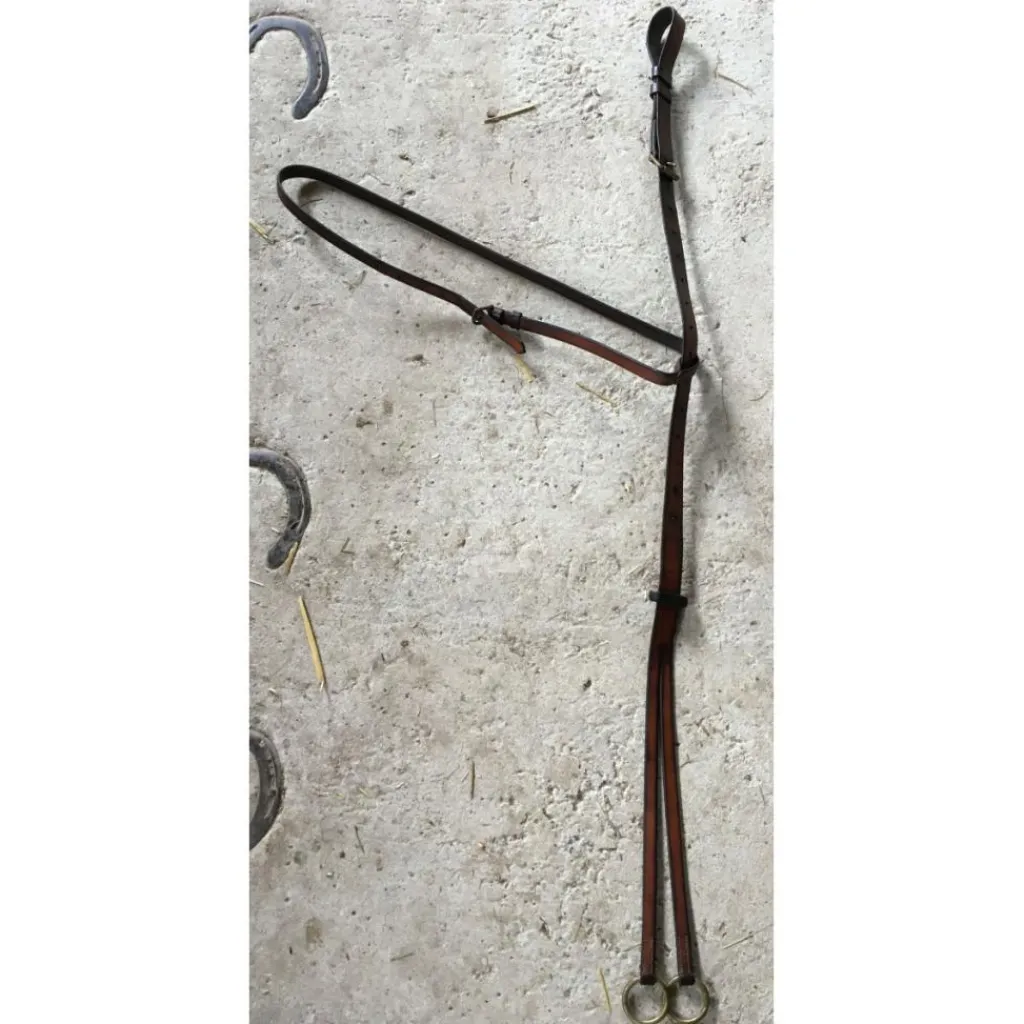 - Marque inconnue - Martingales>Martingale anneaux - fabrication artisan sellier