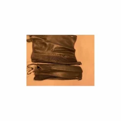 Fouganza Chaps>Mini chaps cuir XL soufflet