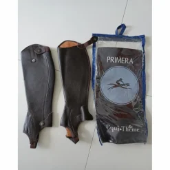 Mini chaps marron*Equitheme Outlet