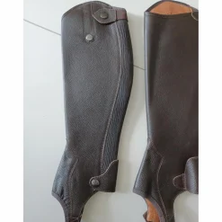 Mini chaps marron*Equitheme Outlet