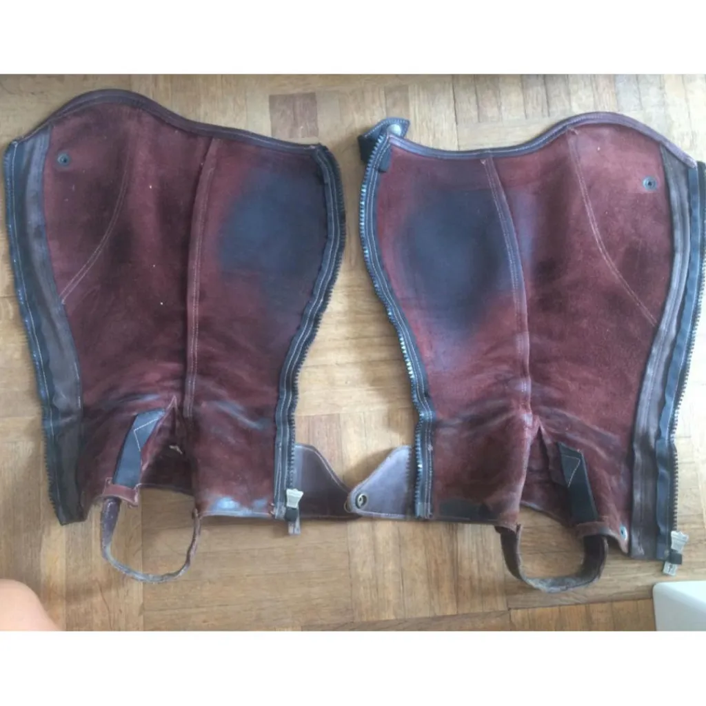 Mini-Chaps Original brun et noir Adulte*Dy'on Hot