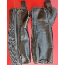 Fouganza Chaps>Mini-chaps en cuir