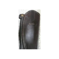Eric Thomas Chaps>Mini-chaps cuir marron / XS