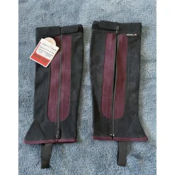 Minis chaps noir er bordeaux*Euro-star