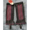 Euro-star Chaps>Minis chaps noir et bordeaux