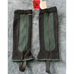 Minis chaps noir et vert*Euro-star Hot