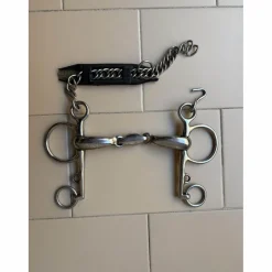 - Marque inconnue - Mors Et Embouchures>Mors pelham double brisure 135mm