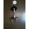 Mors équitation cheval 2 anneaux creux en inox avec Rondelles*Fouganza Online