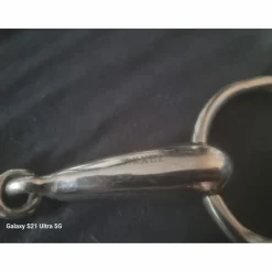 Axxel Mors Et Embouchures>Mors releveur simple brisure canons creux inox 125mm