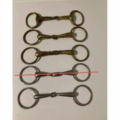 Mors simpe et double brisure (taille 13,5cm)*- Marque inconnue - Sale