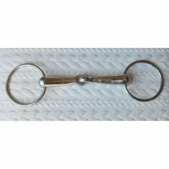 - Marque inconnue - Mors Et Embouchures>Mors simple deux anneaux, inox