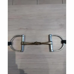 MORS VERDUN DOUBLE BRISURE ALLIAGE + RENES CAOUTCHOU NOIRES*Sprenger Hot