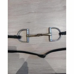 MORS VERDUN DOUBLE BRISURE ALLIAGE + RENES CAOUTCHOU NOIRES*Sprenger Hot