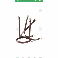 Eric Thomas Accessoires>Muserolle bitless Éric Thomas
