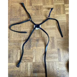 Muserolle croisée noire taille poney*Eric Thomas Outlet