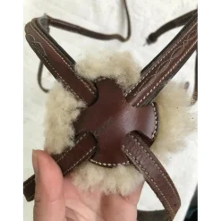 Muserolle croisée Éric Thomas poney couleur havane*Eric Thomas Online