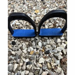 Paire d’étriers bleus et noirs*- Marque inconnue - Hot