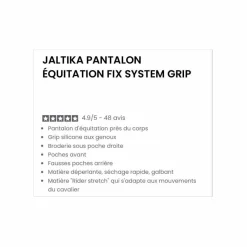 Pantalon Beige Jaltika Fix System Grip*Harcour Hot