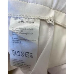 Pantalon blanc avec strass taille 42*Euro-star New