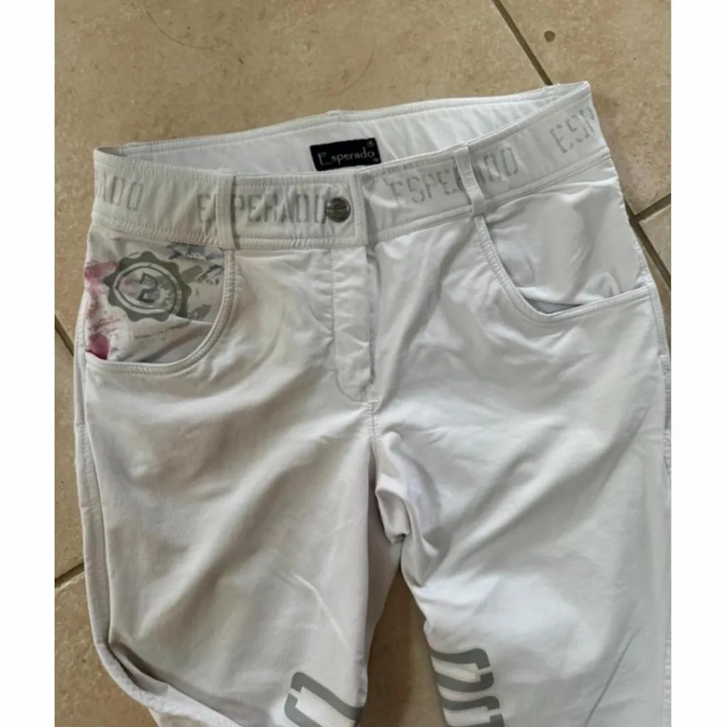 Pantalon blanc concours*Esperado Outlet