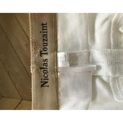 Pantalon blanc concours*Nicolas Touzaint Online