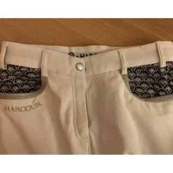 Pantalon blanc , taille 38*Harcour