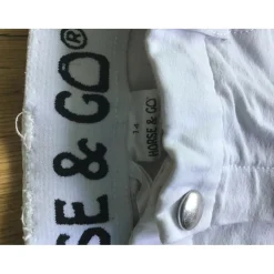 - Marque inconnue - Pantalons De Concours>Pantalon blanc horse and go taille 14 ans