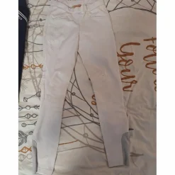 Pantalon blanc starlight 12 ans*HKM Clearance