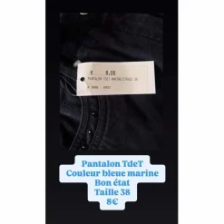 Pantalon bleu marine TdeT*T de T Online