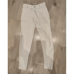 - Marque inconnue - Pantalons De Concours>Pantalon de concours blanc T12 ans
