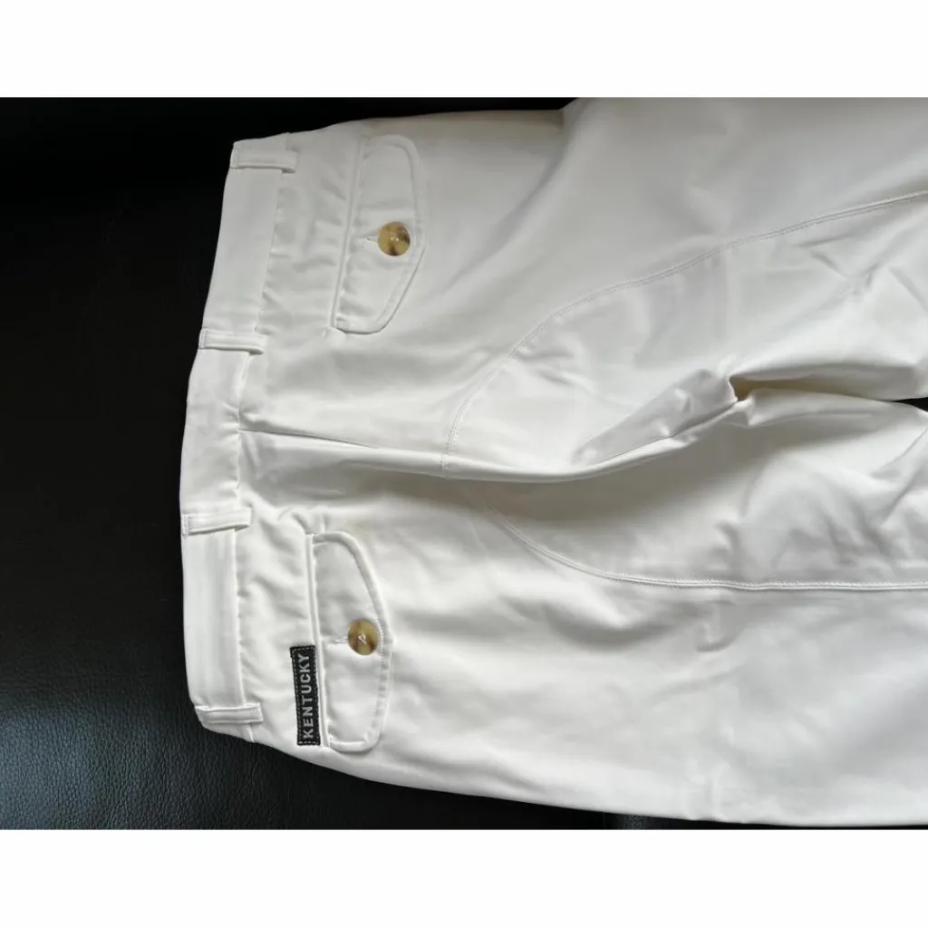 PANTALON DE CONCOURS (homme) - - BLANC*Kentucky Online