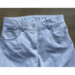 Pantalon blanc*Equitheme Clearance