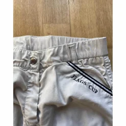 Flags and Cup Pantalons De Concours>pantalon blanc